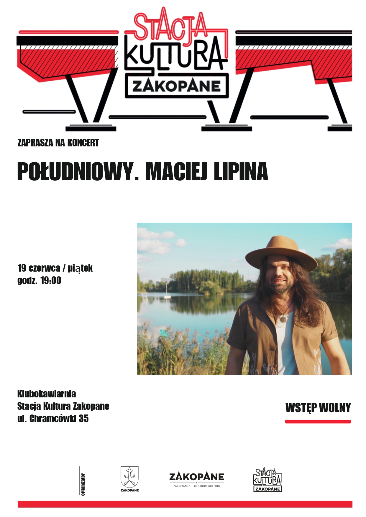 aktualność: KONCERT „POŁUDNIOWY. MACIEJ LIPINA”
