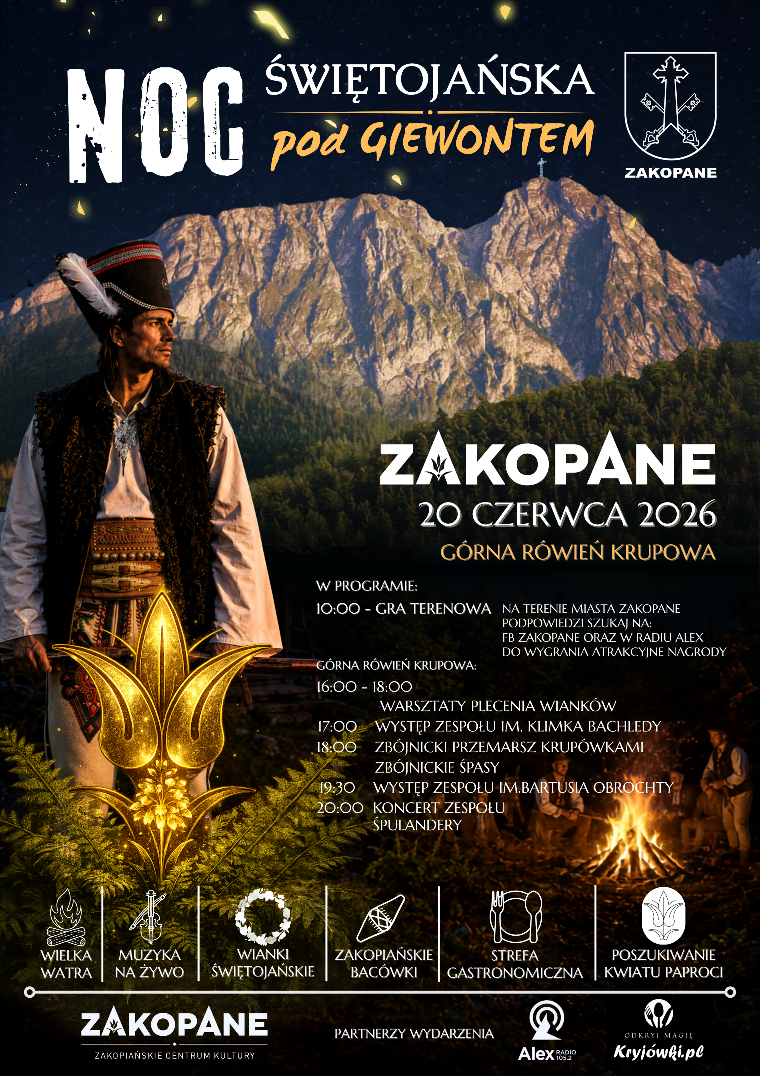 aktualność: Noc Świętojańska pod Giewontem
