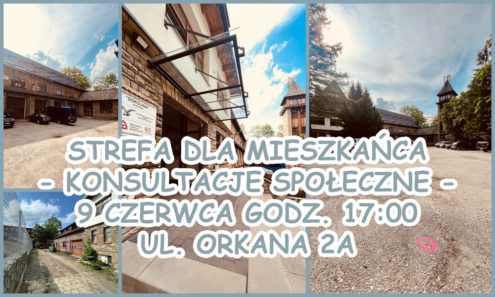 aktualność: Strefa dla mieszkańca w budynku Sokolni - konsultacje społeczne